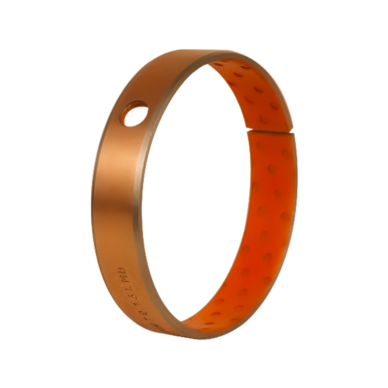 HZ2L Typ 2 porézní slinuté měděné POM/plnivo (oranžové) hraniční mazací ložisko